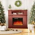 BOSSIN 43" Electric Fireplace with Mantel