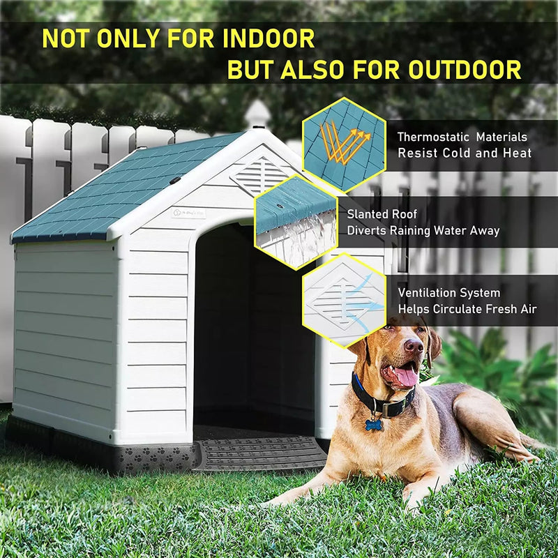 LEMBERI Indoor/Outdoor Durable Dog House