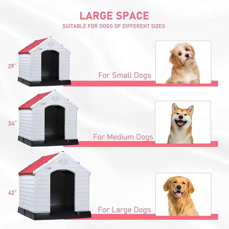 LEMBERI Indoor/Outdoor Durable Dog House