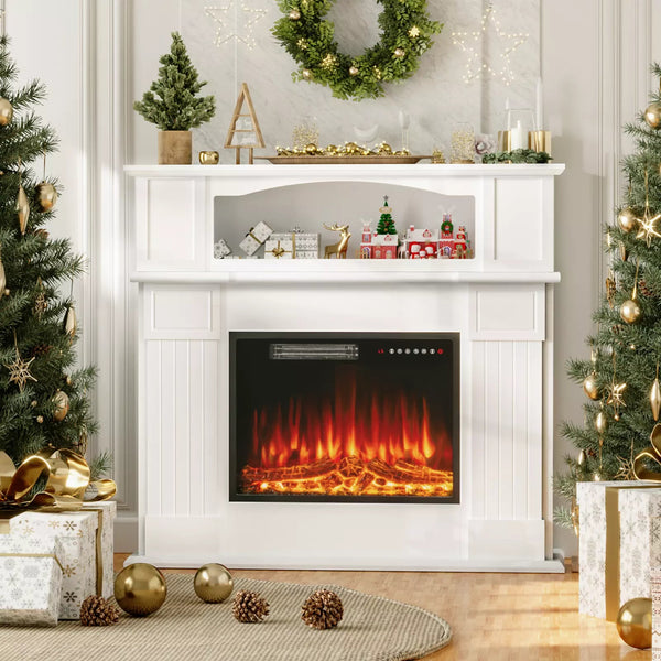 Vitesse 43" Electric Fireplace with Mantel