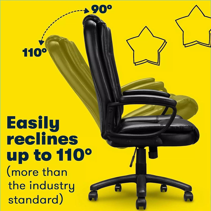 Vitesse Office Desk Chair,Big and Tall Managerial Executive Chair