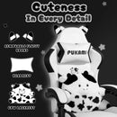 PUKAMI Gaming Chair with Cat Ears and Cat Paw Cushion Pillow