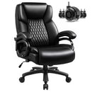 WALEAF Big and Tall Office Chair 500lbs, Adjustable Lumbar Support Executive Office Chair-1