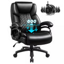 WALEAF Big and Tall Office Chair 500lbs, Adjustable Lumbar Support Executive Office Chair-1