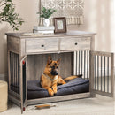 Wood Furniture Style Crate with 2 Doors