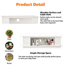 28" Electric Fireplace with Mantel, Replaceable Fire Place Insert with Remote Control, Freestanding, Realistic Log and Flame Effect, Mantel Fireplace with Storage Shelf, 750/1500W