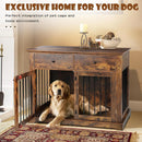 Wood Furniture Style Crate with 2 Doors