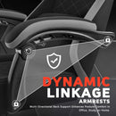 BOSSIN Gaming Chair, Fabric Big and Tall Video Game Chairs for Adults with Footrest,Racing Style Ergonomic Computer Gamer Chair with Headrest and Lumbar Support