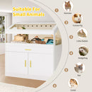 Waleaf 39 inch Hamster Cage with Acrylic Panels & Storage Shelf, Openable Top Habitats for All Your Small Pets（39.4" x19.7"x 40.4"）