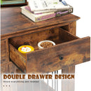 Wood Furniture Style Crate with 2 Doors