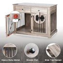Wood Furniture Style Crate with 2 Doors
