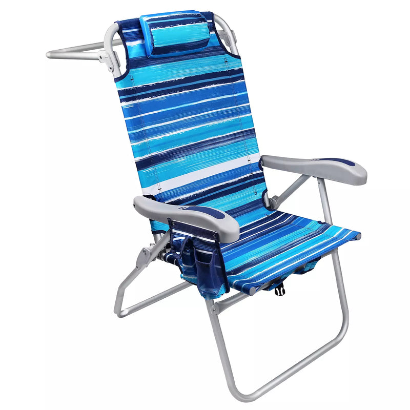 VITESSE Backpack Beach Chairs for Adults,Camping Chairs with Headrest