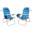 VITESSE Backpack Beach Chairs for Adults,Camping Chairs with Headrest