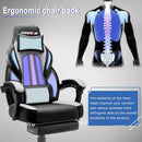 BOSSIN Heavy Duty PC Gaming Chair with Footrest, Design for Big Guy BGC01 Vitesse Home