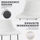 Waleaf Bar Stools Set of 2,Counter Height Bar Stools with Back