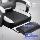 BOSSIN Heavy Duty PC Gaming Chair with Footrest, Design for Big Guy BGC01 Vitesse Home