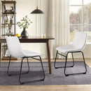 Waleaf Bar Stools Set of 2,Counter Height Bar Stools with Back