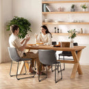 Waleaf Bar Stools Set of 2,Counter Height Bar Stools with Back