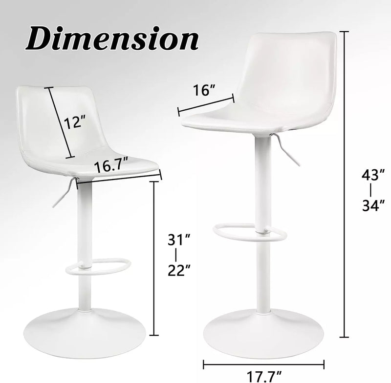 Harlow adjustable bar stool deals