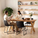 Waleaf Bar Stools Set of 2,Counter Height Bar Stools with Back