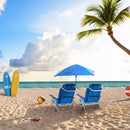 BOSSIN Backpack Beach Chair with Umbrella for Adults