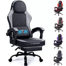 Bossin Ergonomic Adult Gamer Chair, 330 lb Computer Chair, Racing Gaming Office Chair, Gamer Height Adjustable Swivel Chair with Lumbar Support and Headrest