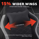 BOSSIN Gaming Chair, Fabric Big and Tall Video Game Chairs for Adults with Footrest,Racing Style Ergonomic Computer Gamer Chair with Headrest and Lumbar Support