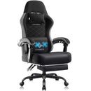BOSSIN Gaming Chair, Fabric Big and Tall Video Game Chairs for Adults with Footrest,Racing Style Ergonomic Computer Gamer Chair with Headrest and Lumbar Support