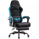 BOSSIN Gaming Chair, Fabric Big and Tall Video Game Chairs for Adults with Footrest,Racing Style Ergonomic Computer Gamer Chair with Headrest and Lumbar Support