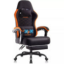 BOSSIN Gaming Chair, Fabric Big and Tall Video Game Chairs for Adults with Footrest,Racing Style Ergonomic Computer Gamer Chair with Headrest and Lumbar Support