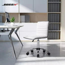 BOSSIN Mid-Back Height Adjustable Office Chair, Armless Swivel Task Chair OF05 Vitesse Home