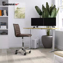 BOSSIN Mid-Back Height Adjustable Office Chair, Armless Swivel Task Chair OF05 Vitesse Home