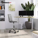 BOSSIN Mid-Back Height Adjustable Office Chair, Armless Swivel Task Chair OF05 Vitesse Home