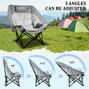 BOSSIN Oversized Camping Chair ,Portable Chair,with Side Cup Holder,Side Pocket and Cooler Bag-2