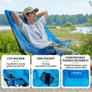 BOSSIN Oversized Camping Chair ,Portable Chair,with Side Cup Holder,Side Pocket and Cooler Bag-2