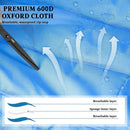 BOSSIN Oversized Camping Chair ,Portable Chair,with Side Cup Holder,Side Pocket and Cooler Bag-2