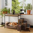 BOSSIN Pet Window Perch with Stairs