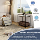 BOSSIN Pet Window Perch with Stairs