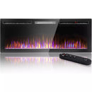 BOSSIN Ultra-Thin Silence Linear Mirrored Electric Fireplace