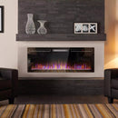 BOSSIN Ultra-Thin Silence Linear Mirrored Electric Fireplace