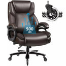 OFIKA Heavy Duty Big and Tall Office Chair, 500LBS High Back PU Leather Executive Chair OFC07