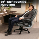 OFIKA Heavy Duty Big and Tall Office Chair, 500LBS High Back PU Leather Executive Chair OFC07