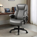 OFIKA Heavy Duty Big and Tall Office Chair, 500LBS High Back PU Leather Executive Chair OFC07