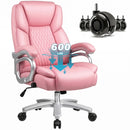 OFIKA Heavy Duty Big and Tall Office Chair, 500LBS High Back PU Leather Executive Chair OFC07