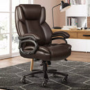 OFIKA Heavy Duty Big and Tall Office Chair, 500LBS High Back PU Leather Executive Chair OFC07