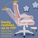 OFIKA High Back Heavy Duty Executive Leather Office Chair, 400LBS 8Hours, OFC01