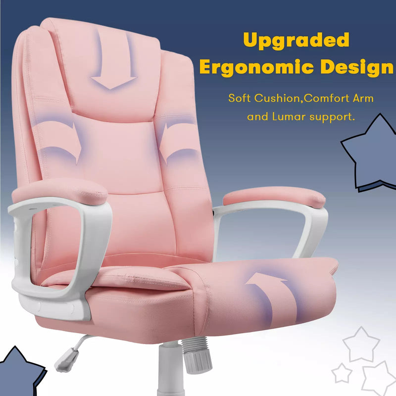 Ofika OFIKA High Back Heavy Duty Executive Leather Office Chair