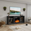 WALEAF 58 Inches Fireplace TV Stand with 18''Fireplace