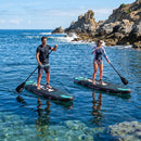 PUKAMI 11.1' Inflatable Stand Up Paddle Board with Premium SUP Accessories, 450lbs Extra Wide Stand Up Paddleboard for Youth/Adults of All Skill Levels, Non-Slip EVA Deck Blow Up Paddleboards