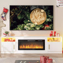 PUKAMI Fireplace TV Stand for TVs Up to 90" TV with 36" Electric Fireplace